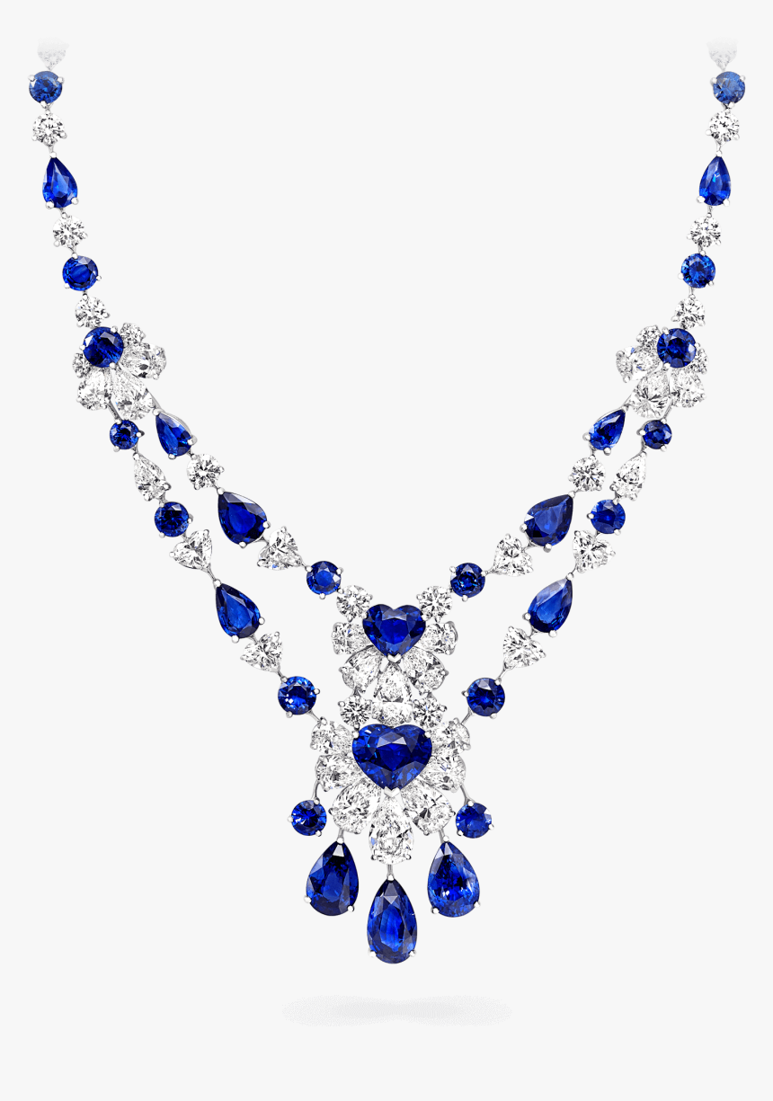 Graff Sapphire Necklace, HD Png Download