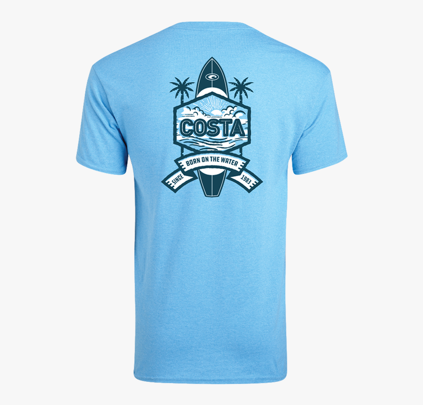 Carve0 Heather Sapphire Angle1 - Active Shirt, HD Png Download