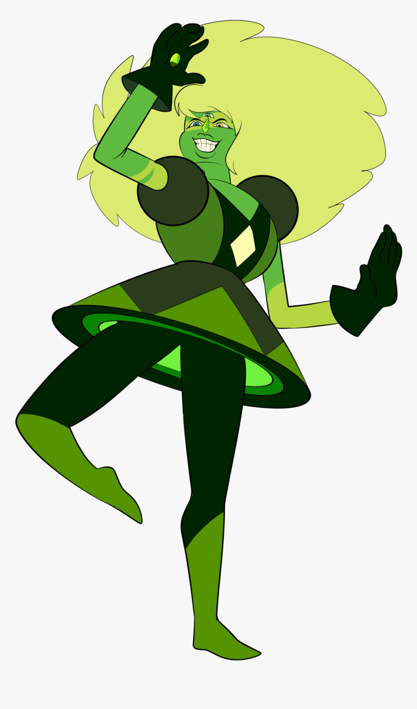 Steven Universe Fusion Jasper And Peridot, HD Png Download