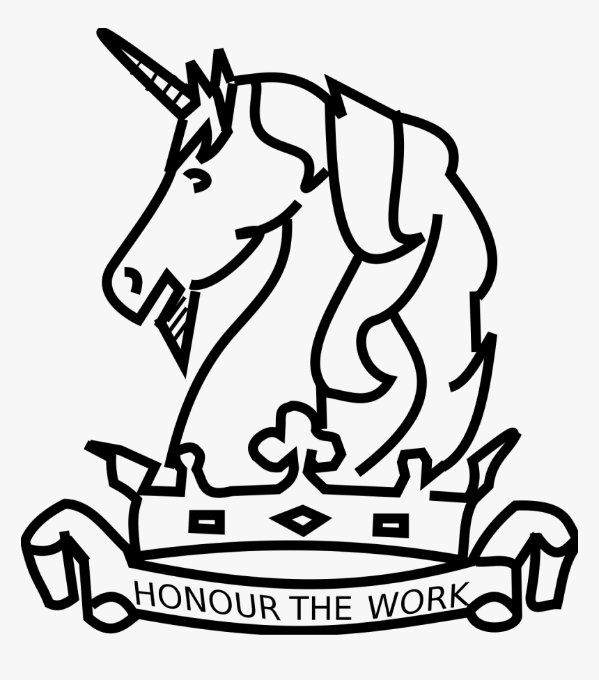 Melbourne High School Unicorn, HD Png Download