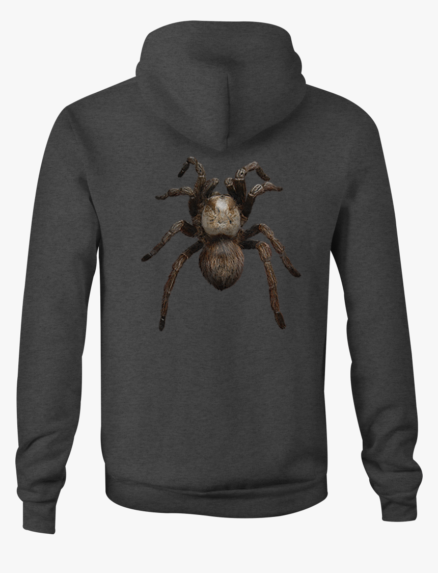 Zip Up Hoodie Spider Tarantula Hooded Sweatshirt Thumbnail - Hoodie, HD Png Download