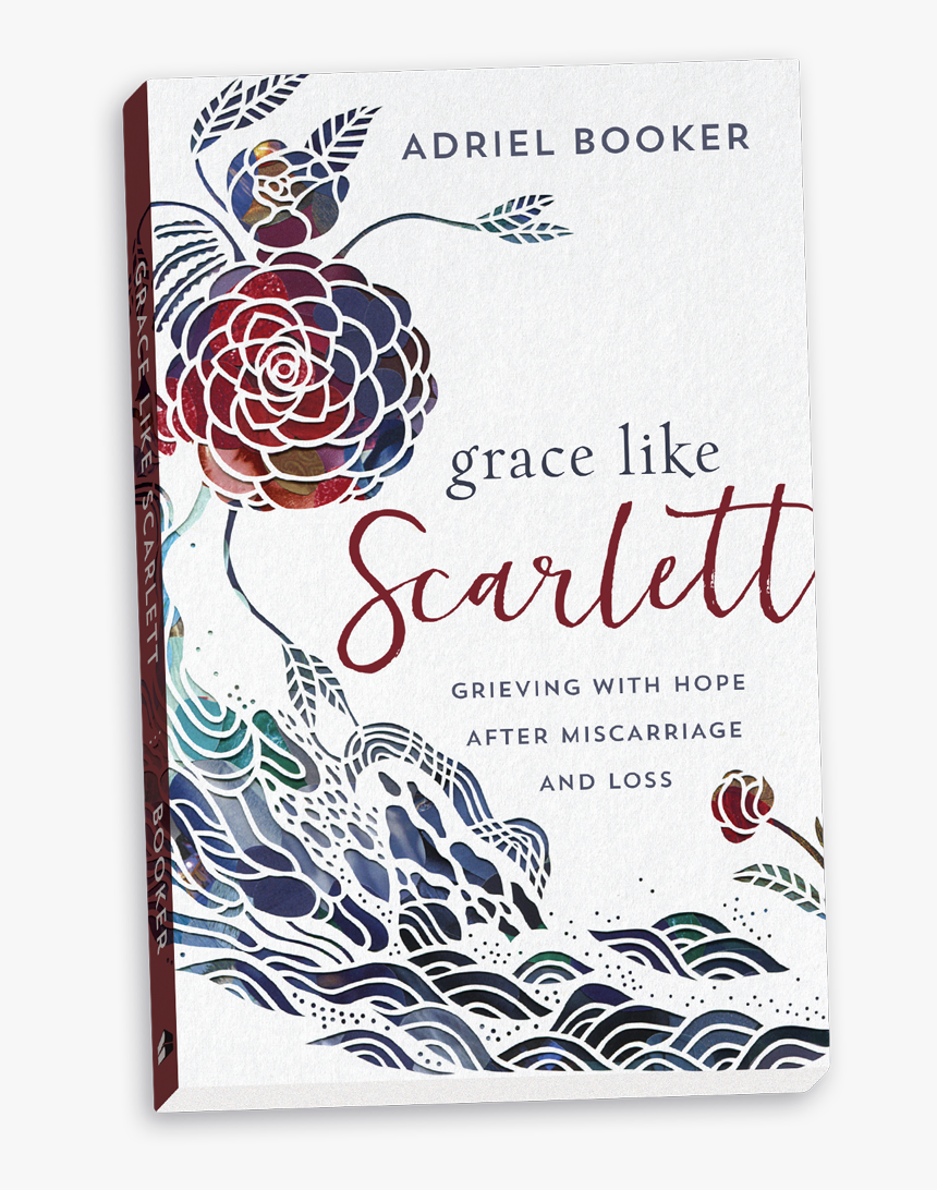 Booker Gracelikescarlett 3d Web - Grace Like Scarlett: Grieving With Hope After Miscarriage, HD Png Download