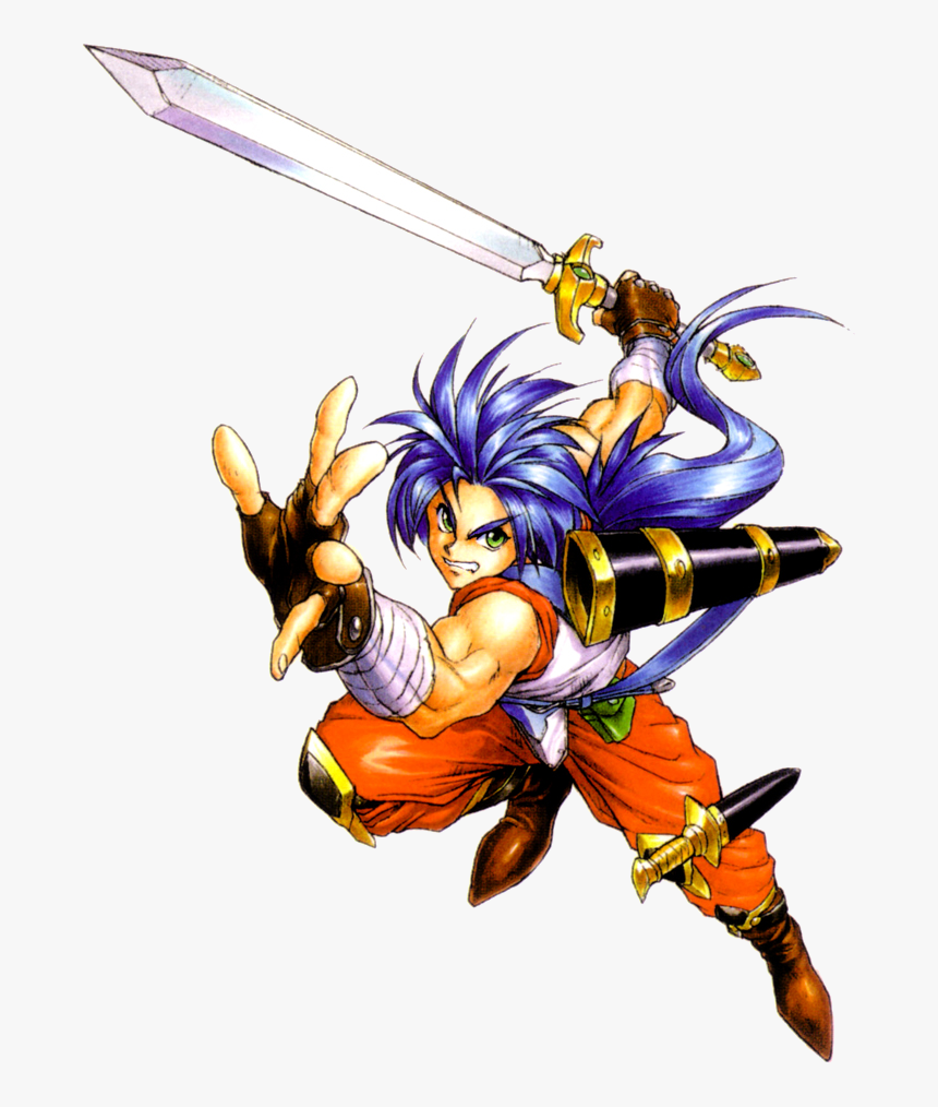 Bowiethehero On Twitter - Ryu Breath Of Fire Ii, HD Png Download