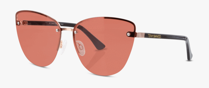 Becoming Rose Gold/rose Sunglasses - Plastic, HD Png Download