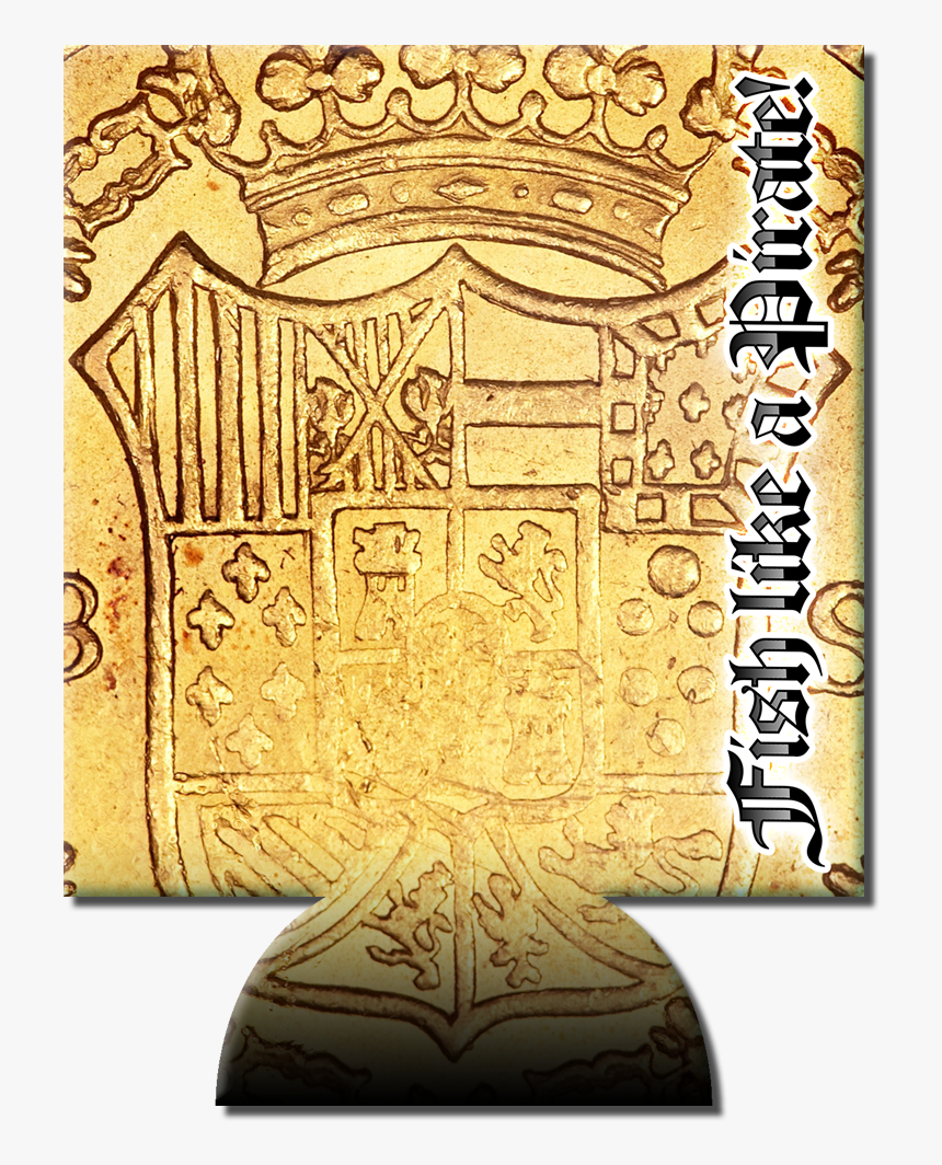 Fish Like A Pirate Can Coozie - Motif, HD Png Download