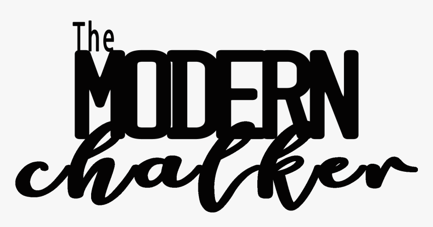 The Modern Chalker - Calligraphy, HD Png Download