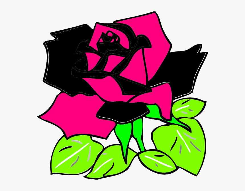 Violet Rose Clip Art, HD Png Download