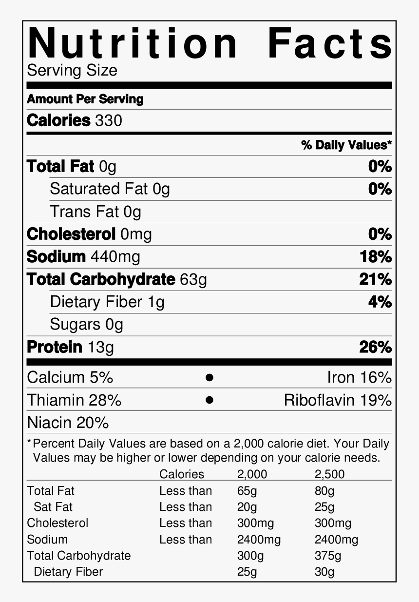 Bagel-nutrition - Cheese Nutrition Facts, HD Png Download