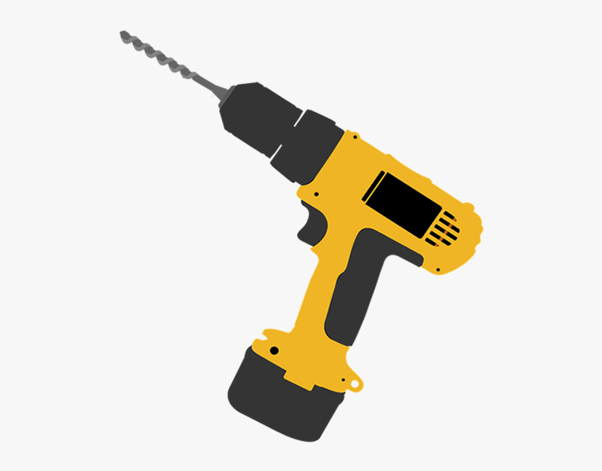 Handheld Power Drill, HD Png Download