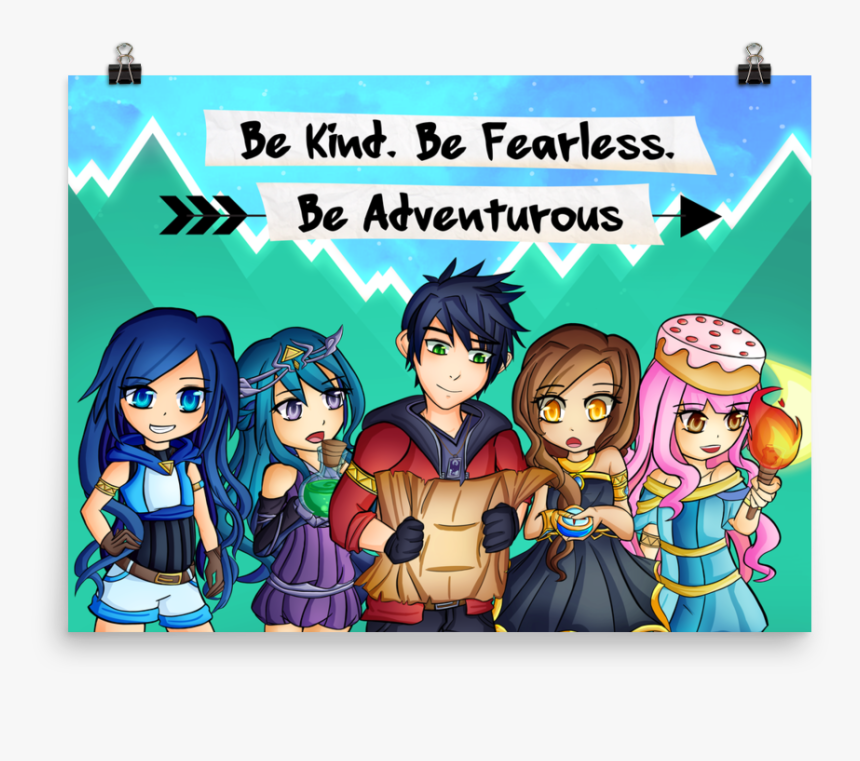 Adventure Poster - Funneh And The Krew Poster, HD Png Download
