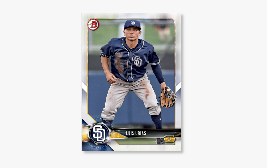 Luis Urias 2018 Topps Bowman Baseball Paper Prospects - Baseball Player, HD Png Download