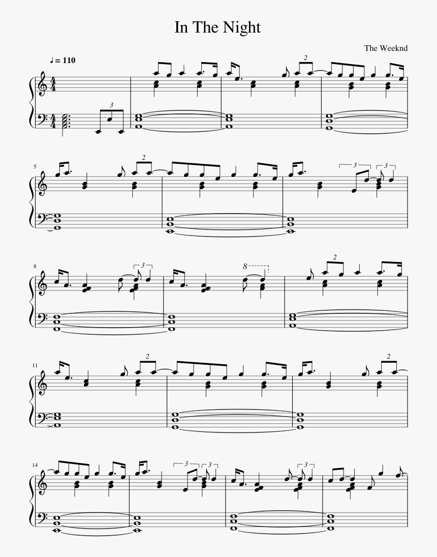 Muffin Song Piano Sheet Music, HD Png Download