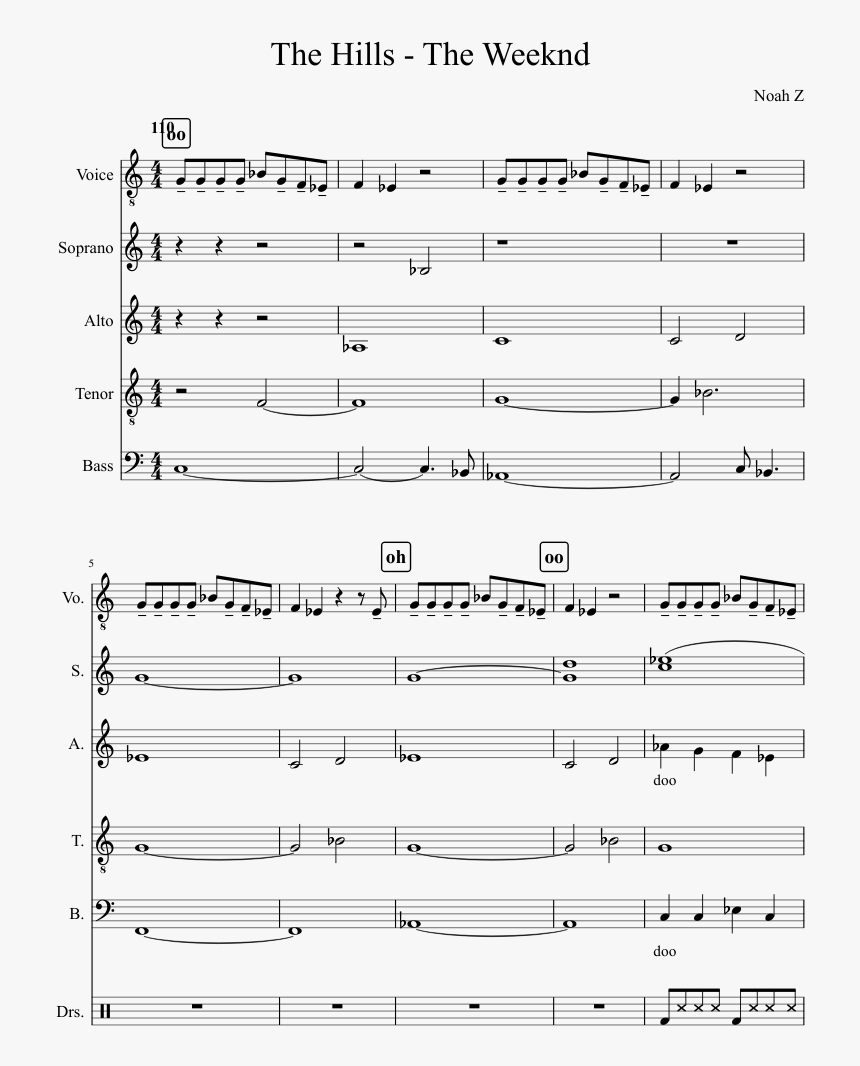 Your Best Nightmare Clarinet Sheet Music, HD Png Download