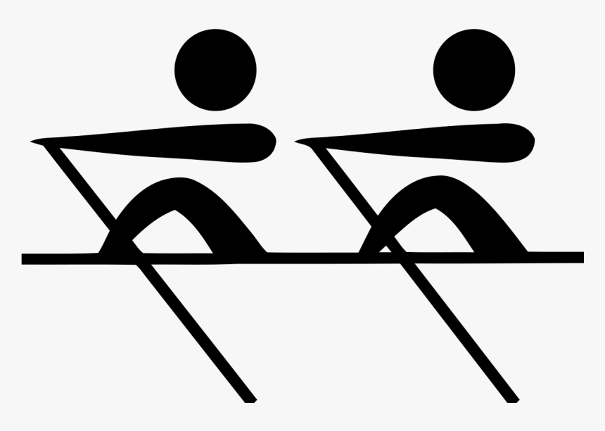 Rowing Clip Art, HD Png Download