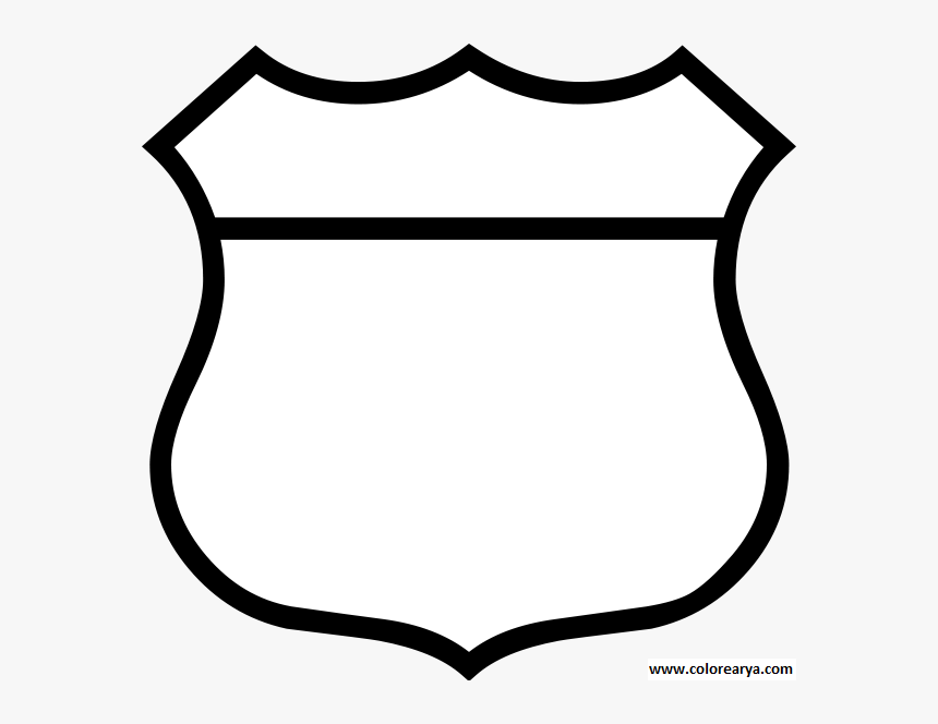 Blank Shield , Png Download - Route 66 Arizona Png, Transparent Png