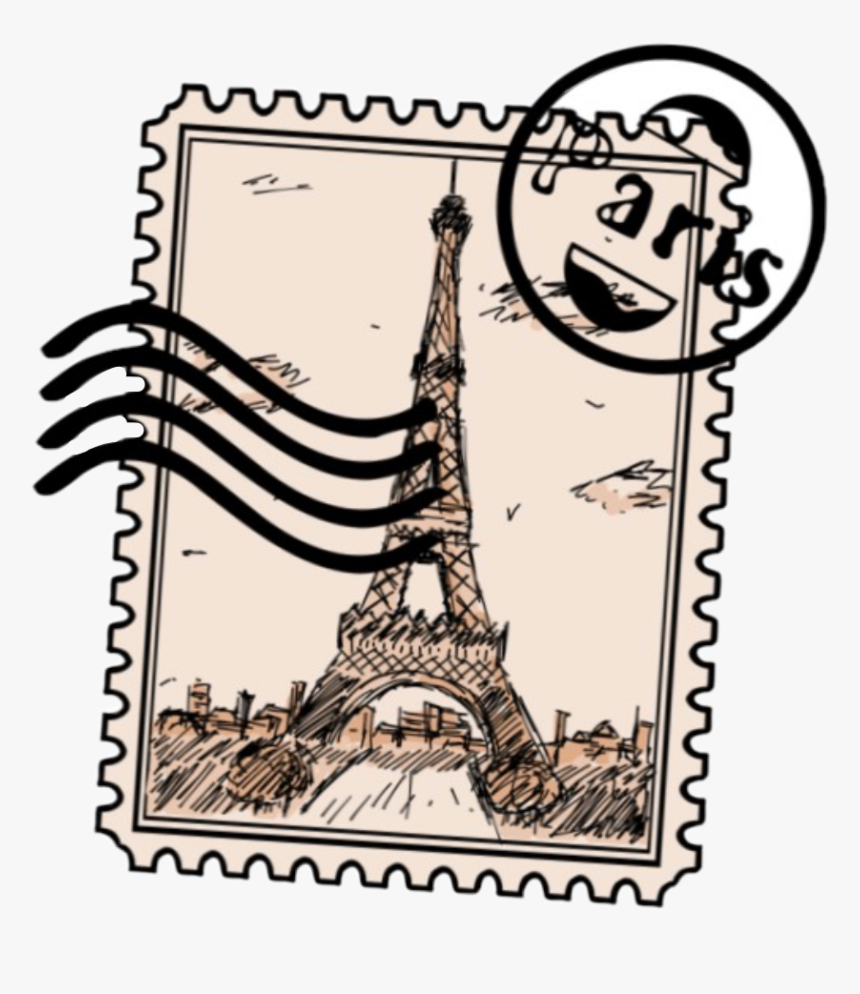 #postage #stamp #voteplease #freetoedit - Paris Postage Stamp Png, Transparent Png