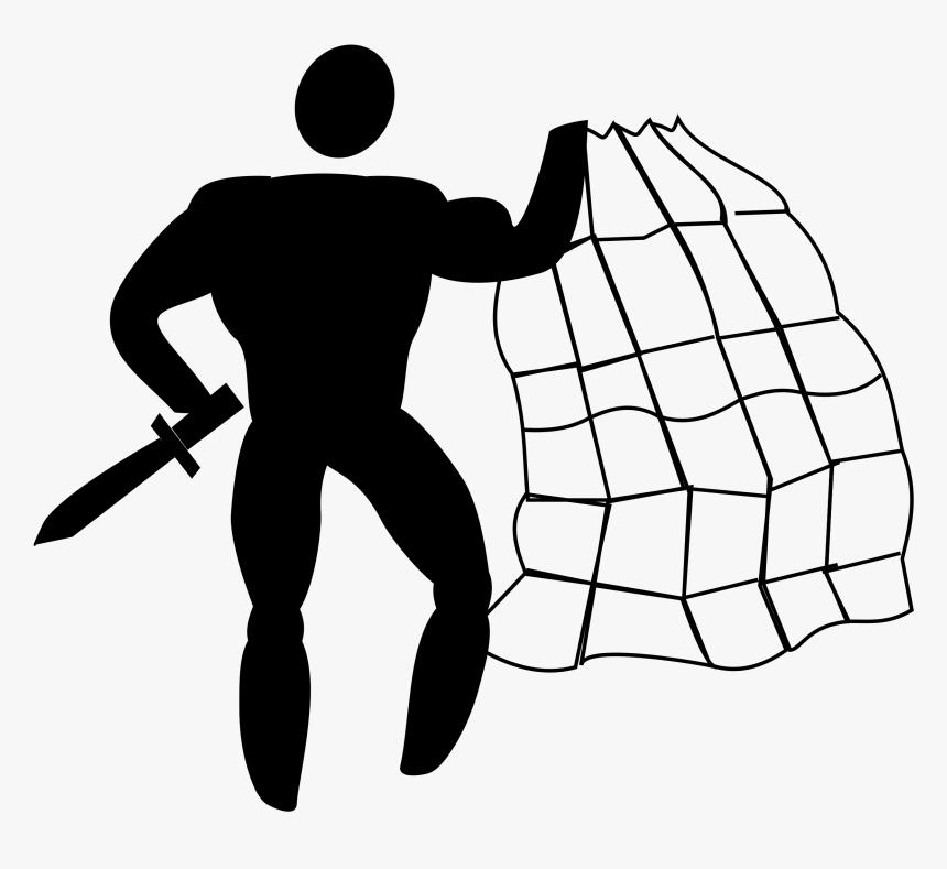 This Free Icons Png Design Of Retiarius Gladiator , - Retiarius Gladiator Transparent Background, Png Download