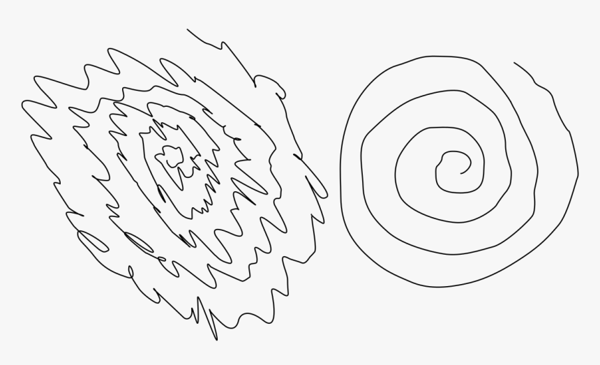 Spiral Drawing Essential Tremor, HD Png Download