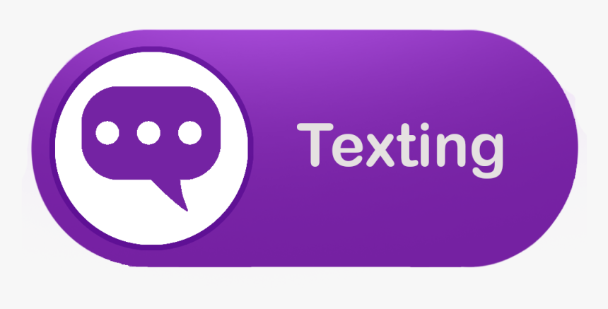 Texting Icon - Circle, HD Png Download