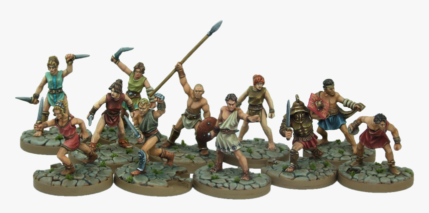 Gangs Of Rome Grouped Fighters Gladiator - Gangs Of Rome Miniatures, HD Png Download