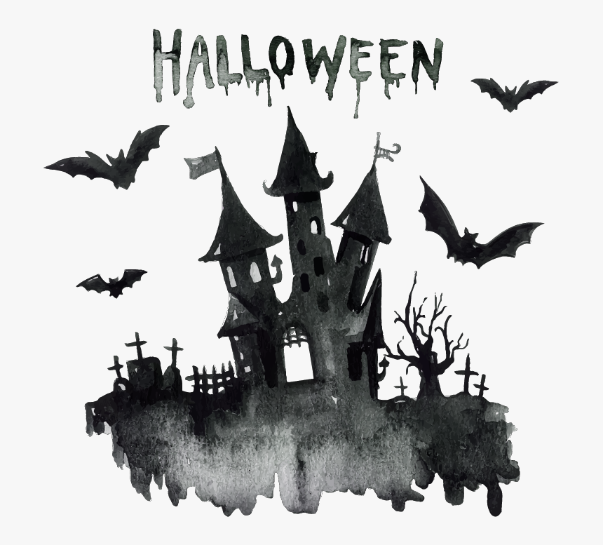#halloween #bat - Halloween Elements Png, Transparent Png
