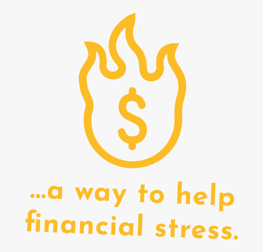 Help Financial Stress - Graphic Design, HD Png Download
