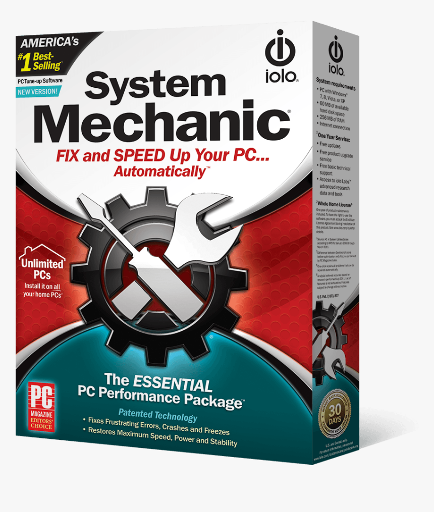 Iolo System Mechanic 17, HD Png Download