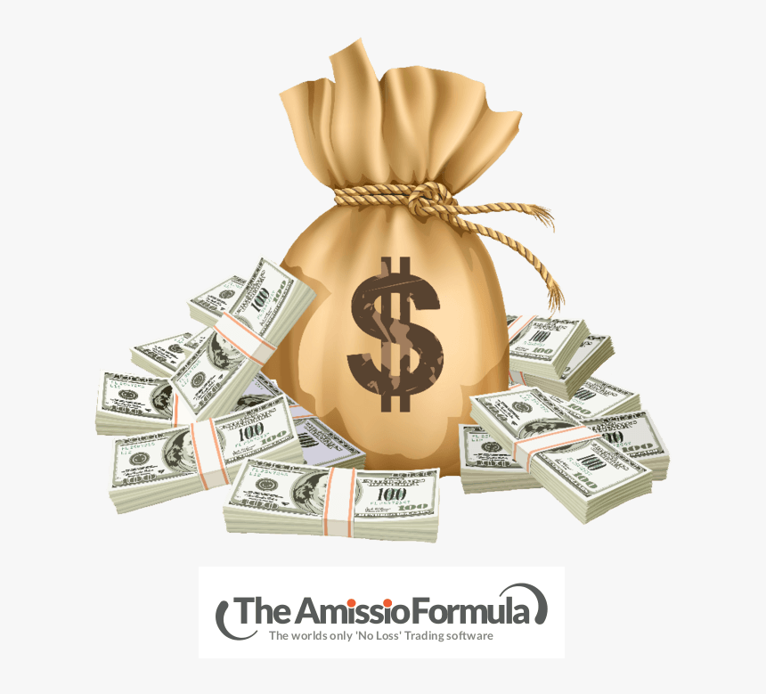 The Amissio Formula - Money Bags No Background, HD Png Download