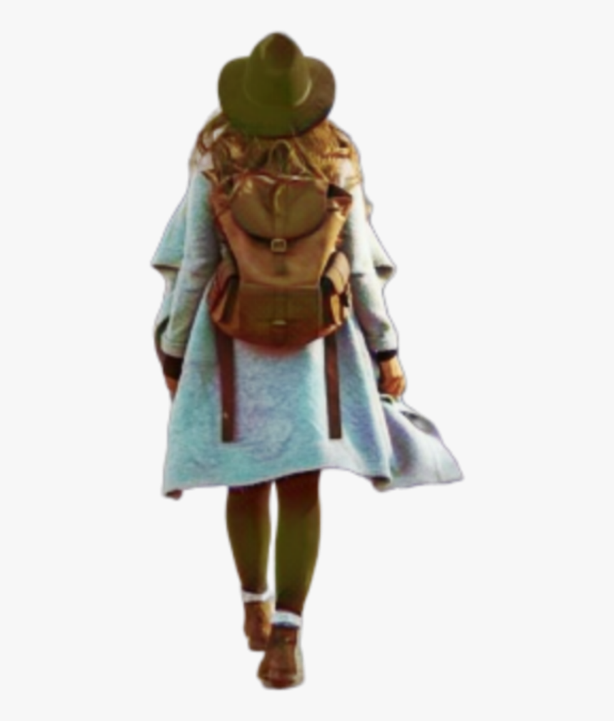 #women #woman #walking - Figurine, HD Png Download