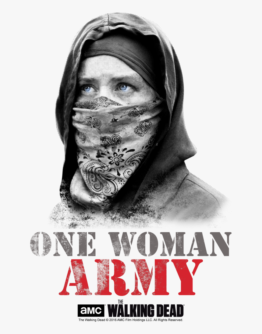 One Woman Army Walking Dead, HD Png Download