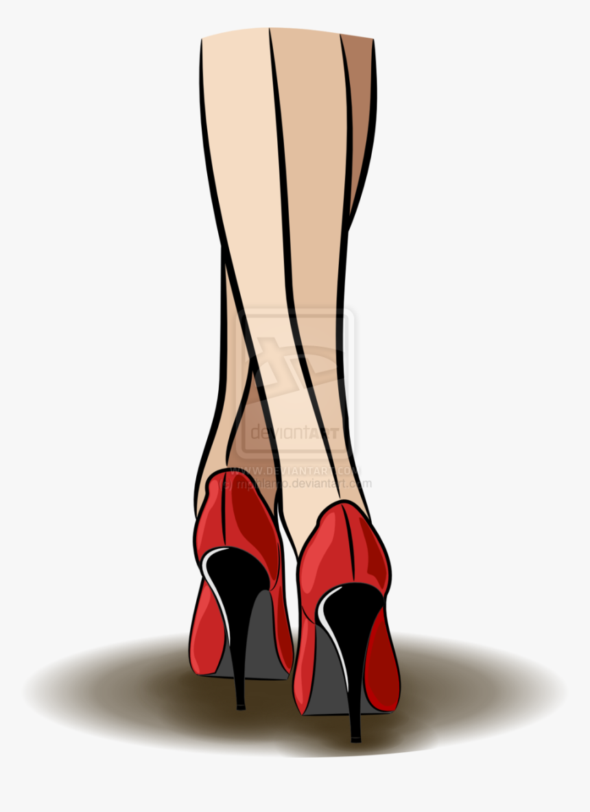 Beware The Heels - Red High Heels Art, HD Png Download