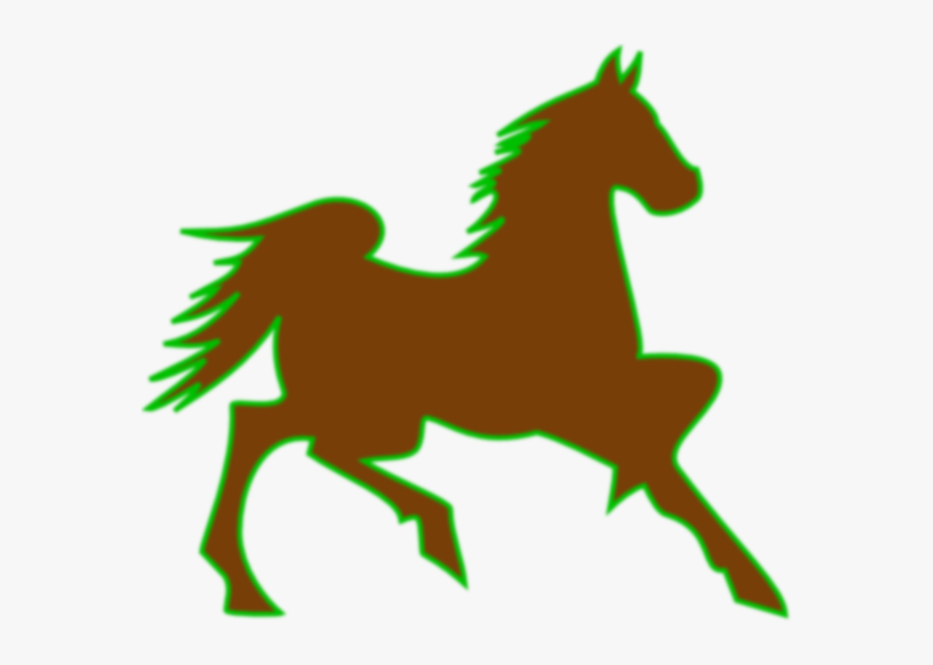Fire Horse Green Svg Clip Arts - Mascot For Cal Poly, HD Png Download