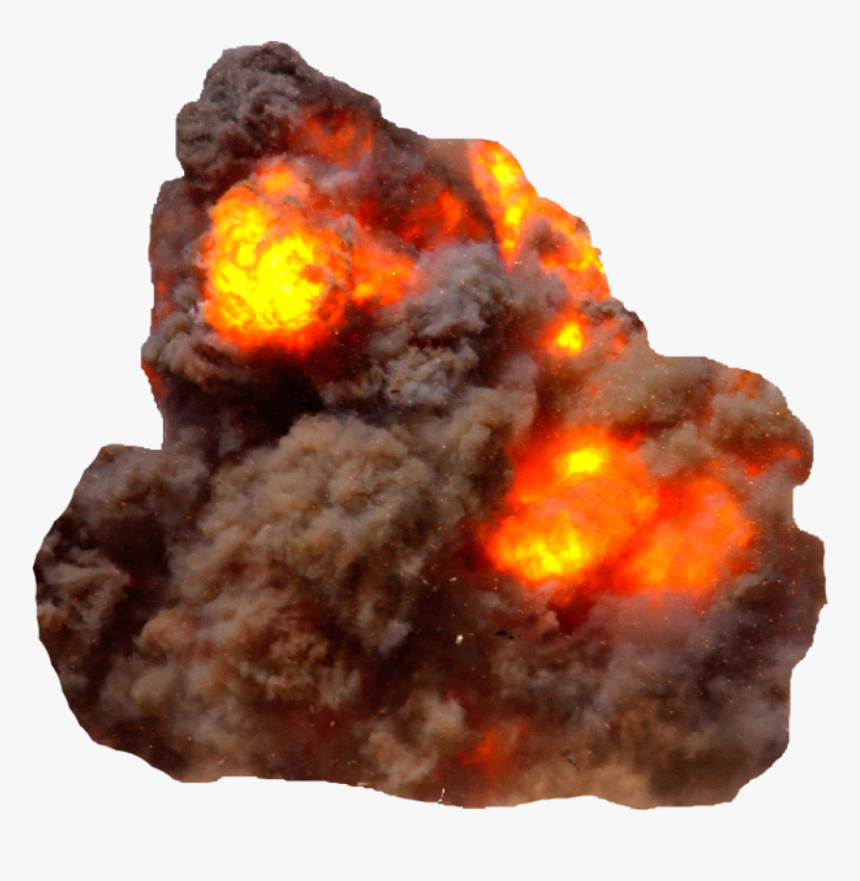 Big Explosion With Smoke Png Image - Explosion Transparent, Png Download