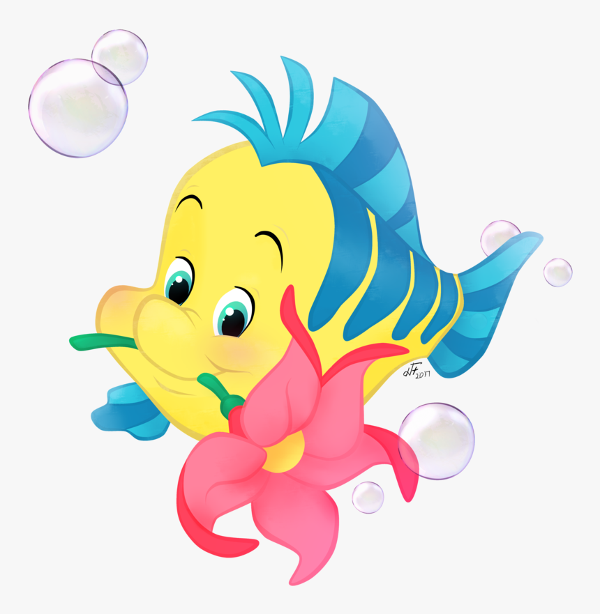 Thumb Image - Flounder Little Mermaid Png, Transparent Png