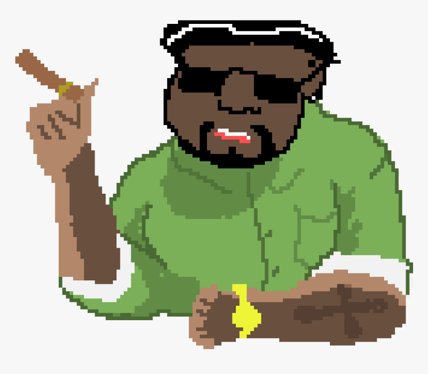 Big Smoke Pixel Art, HD Png Download