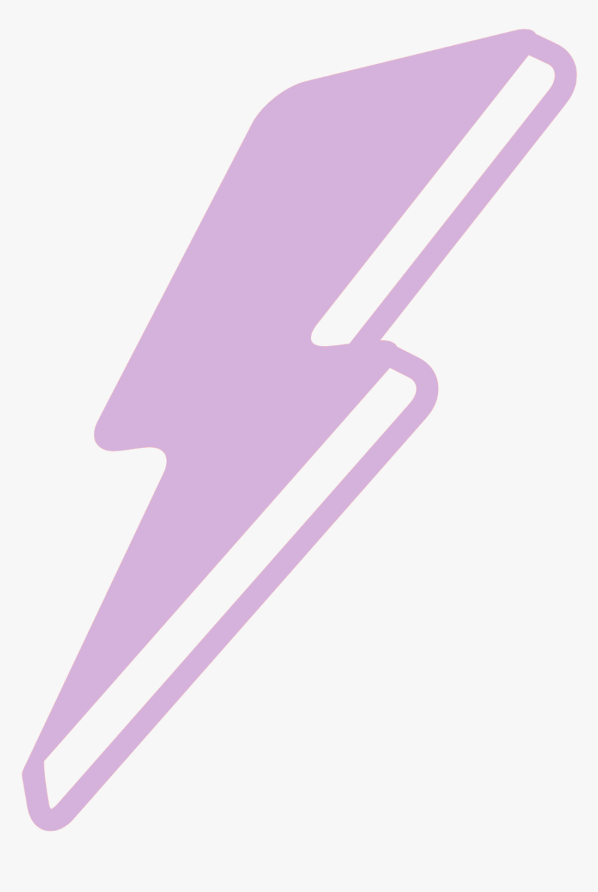 Purple Lightning , Png Download - Slope, Transparent Png