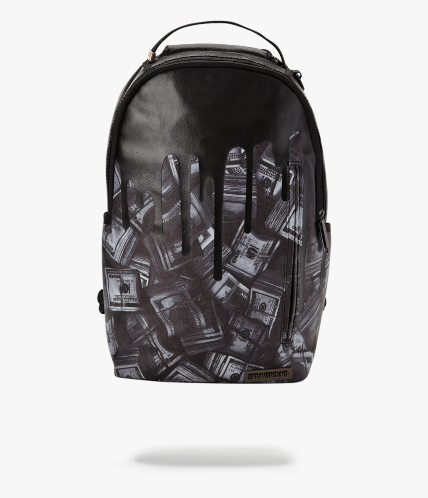 Data Image Id 5905463410730 
 Class Productimg Product - Sprayground Blackout Money Drips Backpack, HD Png Download