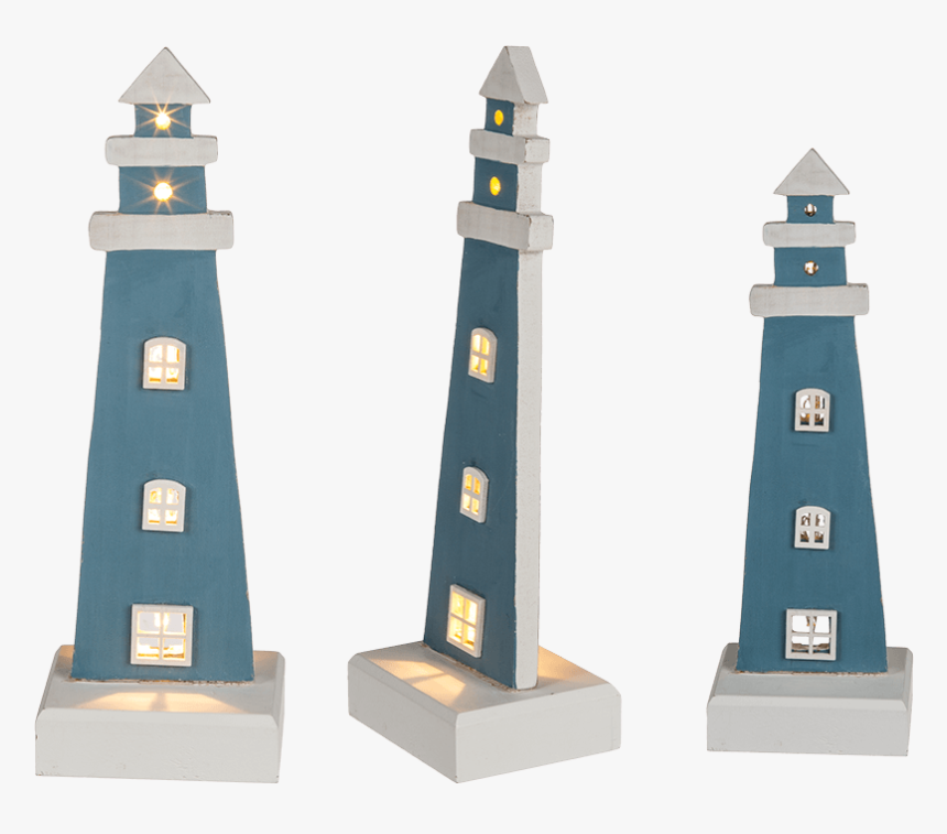 Leuchtturm Holz 2d, HD Png Download