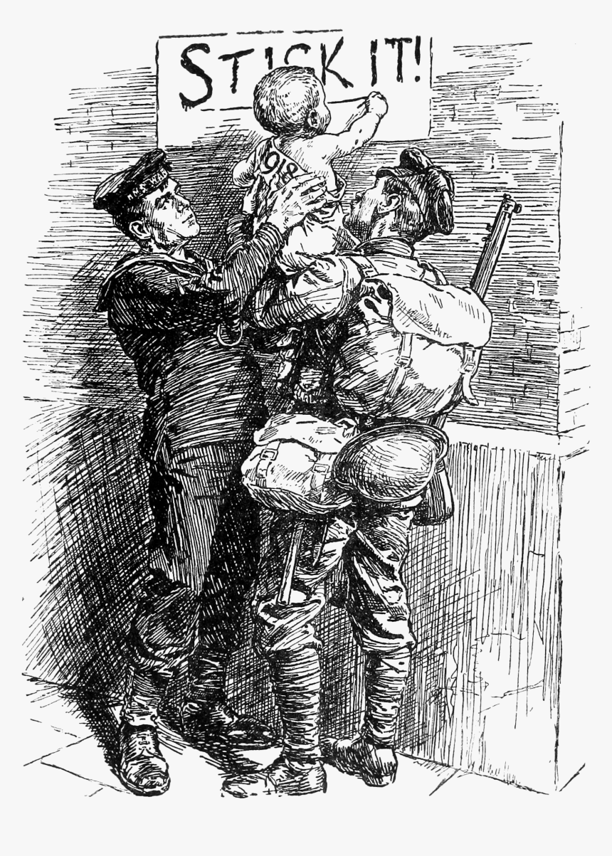 Punch S History Of The Great War P223 - Sketch, HD Png Download