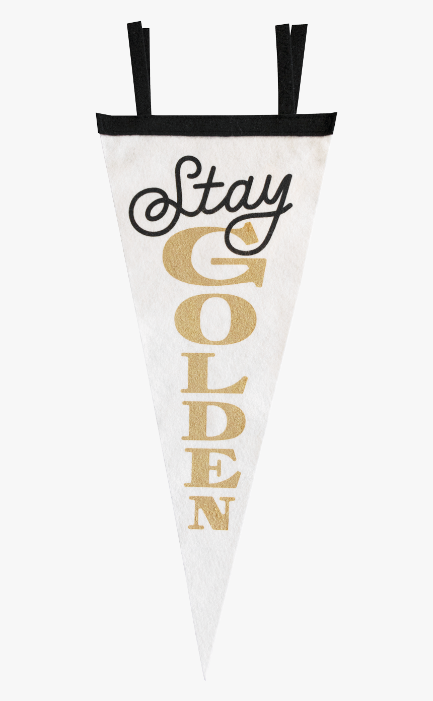 Image Of Stay Golden Gold - Banner, HD Png Download