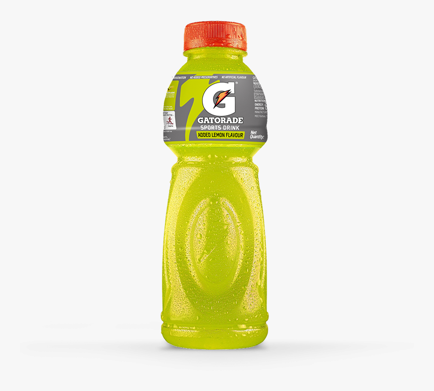 Gatorade Lemon Flavour - Gatorade Sports Drink Lemon 500ml, HD Png Download