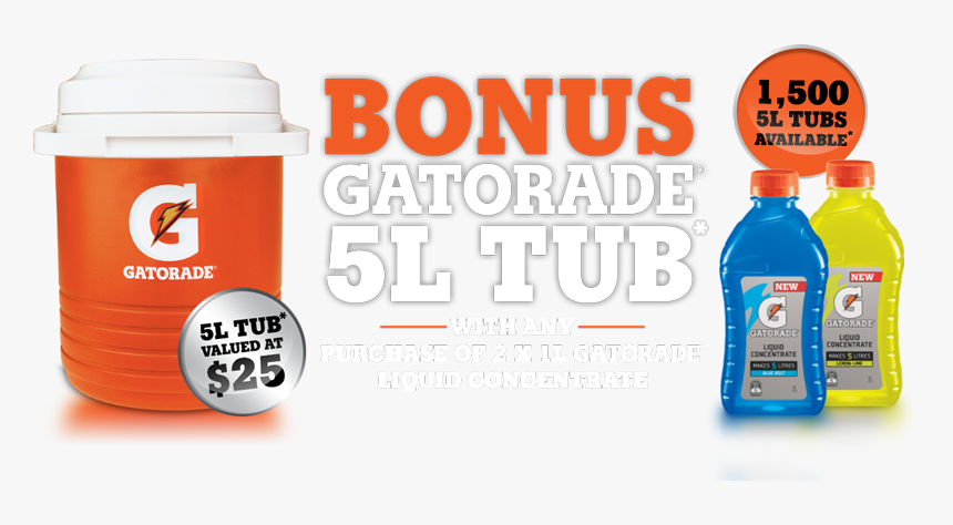 Gatorade , Png Download - Gatorade, Transparent Png