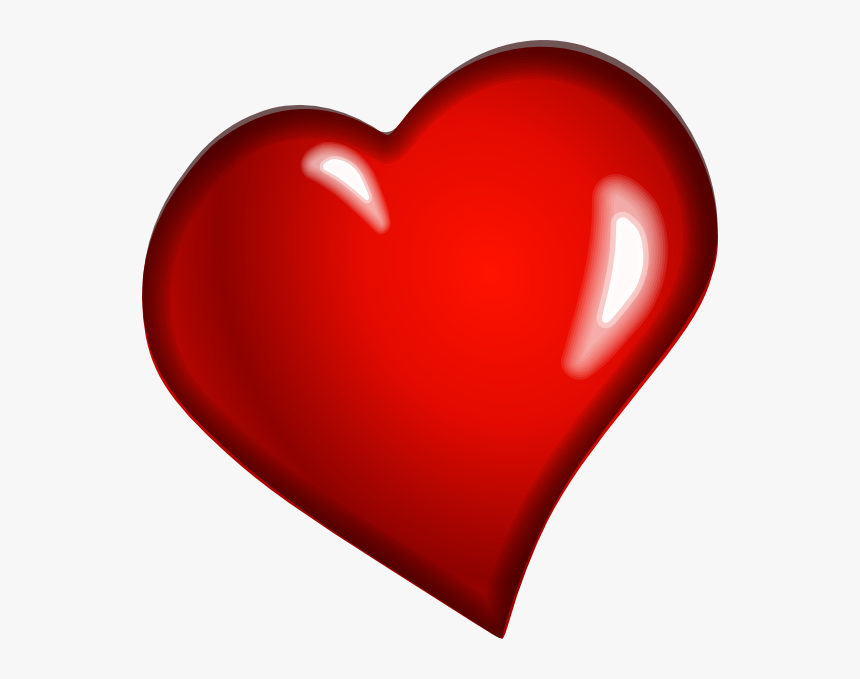 Heart Curve Svg Clip Arts - Heart Clip Art, HD Png Download