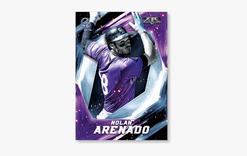 Nolan Arenado 2017 Topps Fire Base Poster - Poster, HD Png Download