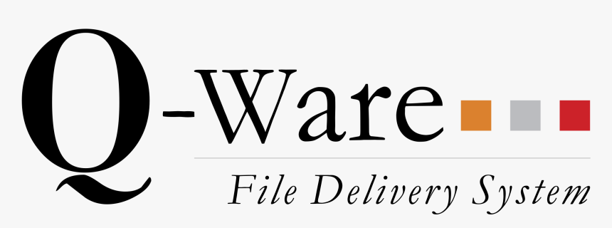 Q Ware File Delivery System Logo Png Transparent - Computer File, Png Download