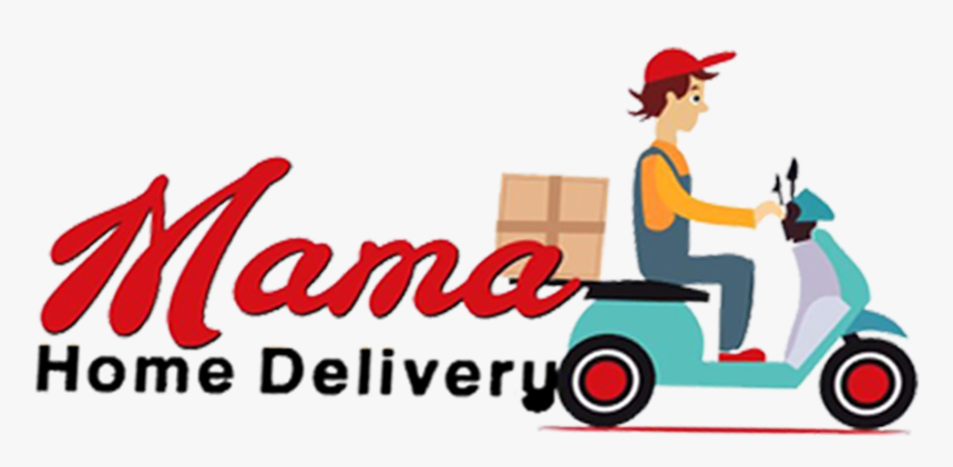 Mama Home Delivery - Cartoon, HD Png Download