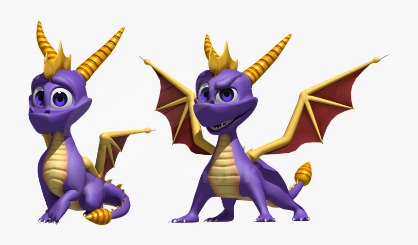 Crash Bandicoot Purple Ripto's Rampage And Spyro Orange, HD Png Download