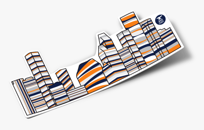 Houston Skyline Sticker Clipart , Png Download, Transparent Png