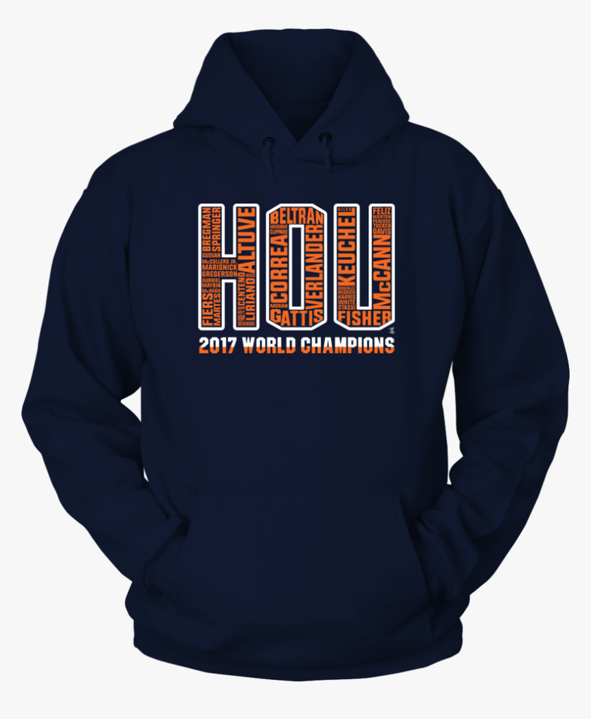 2017 World Champions Front Picture - Hoodie, HD Png Download