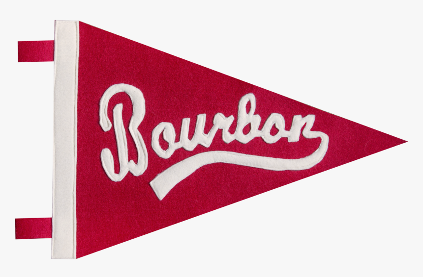 Bourbon Team Pennant , Png Download - Calligraphy, Transparent Png